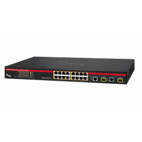 SWITCH ECO 16 PORTS POE+ FAST