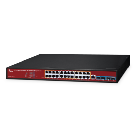 SWITCH 24 PORT POE + 4 -10 GB 