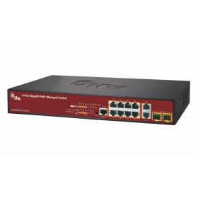 SWITCH 8 PORTS POE+ 10/100/