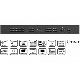 Enregistreur HD-TVI 16voies HD