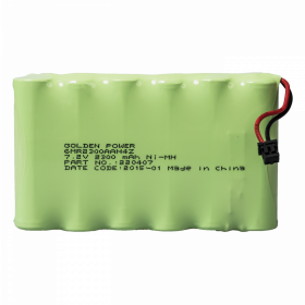 PACK BATTERIE ZERO WIRE 7.2VCC