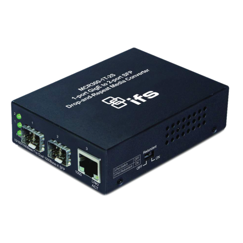 CONVERT 10/100/1000+ 2PORT SFP