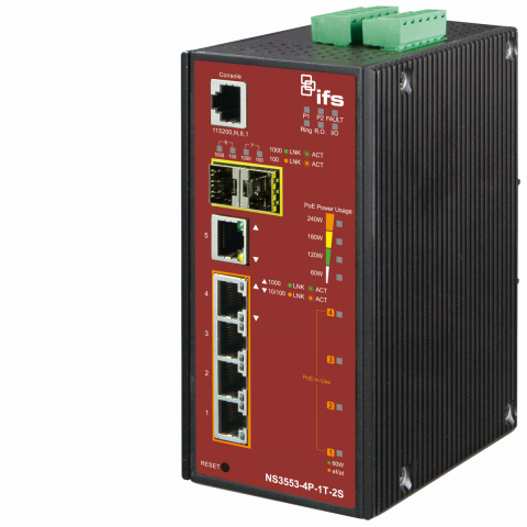 SWITCH MANAGEABLE 4 PORTS GIGA