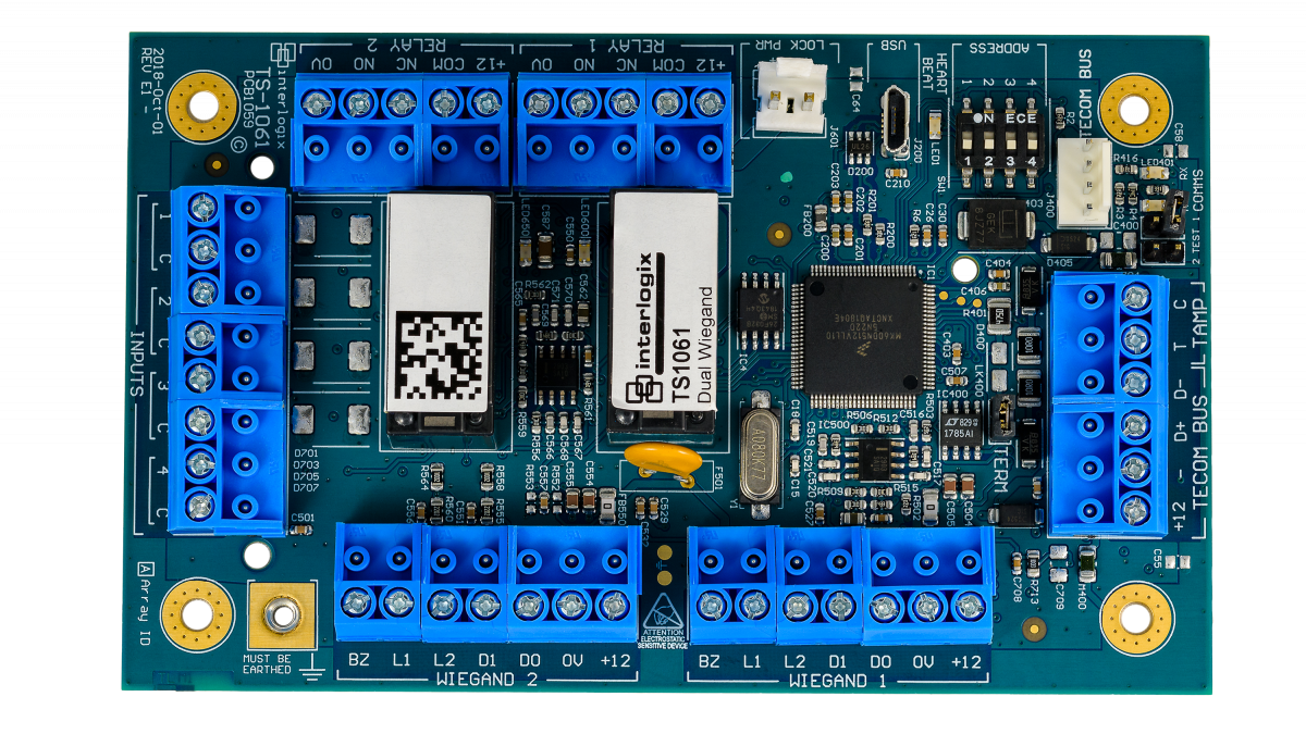 Interface wiegand pour cdc4 - - Alarme Distribution Système Aritech